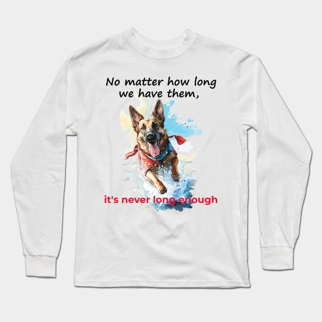 Furry friend Long Sleeve T-Shirt by CatCoconut-Art